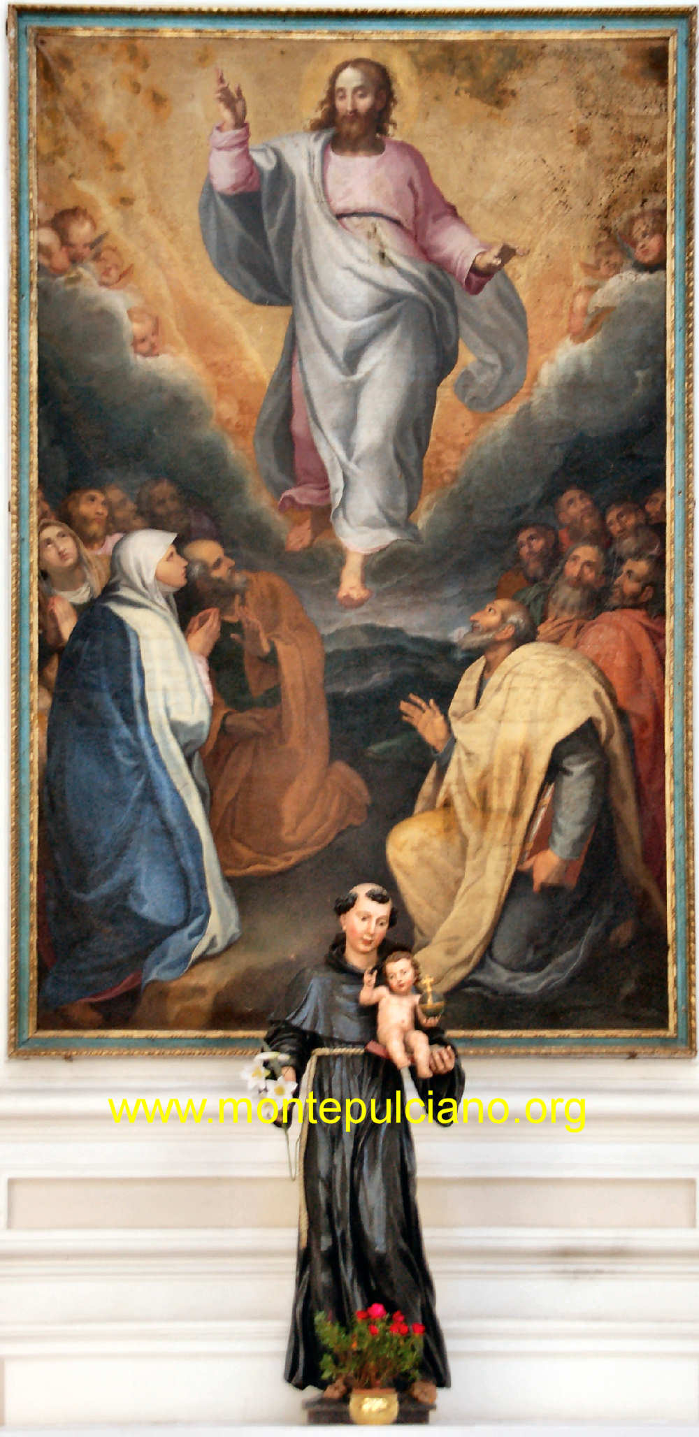 l'Ascensione del 1585 di Cesare Nebbia da Orvieto 