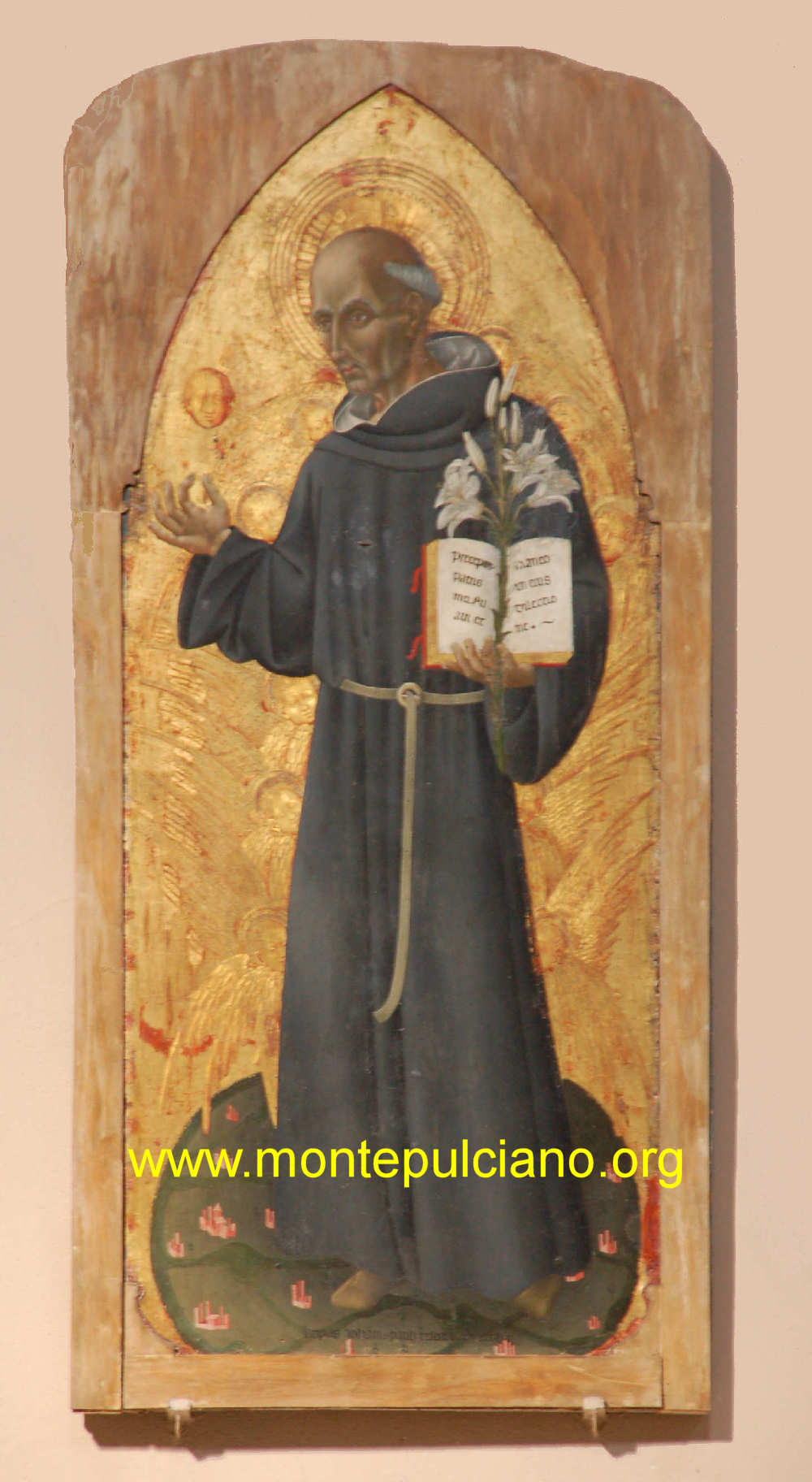 San Nicola da Tolentino di Giovanni di Paolo da Siena 
